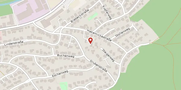 Karte der Umgebung von Grubenstr. 29, 57462 Olpe