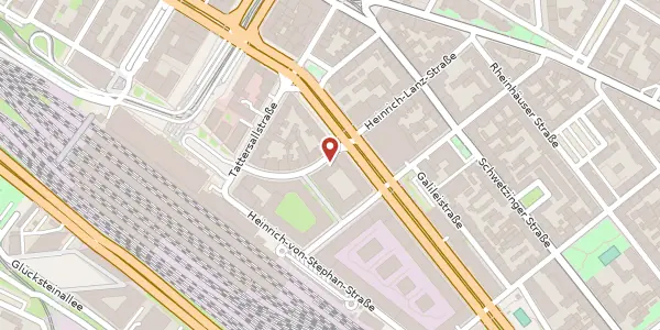 Karte der Umgebung von Heinrich-Lanz-Straße 18, 68165 Mannheim