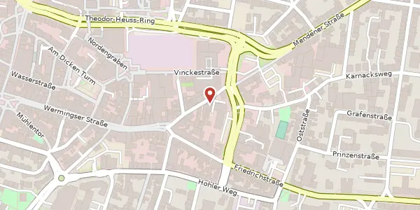 Karte der Umgebung von Karnacksweg 2, 58636 Iserlohn