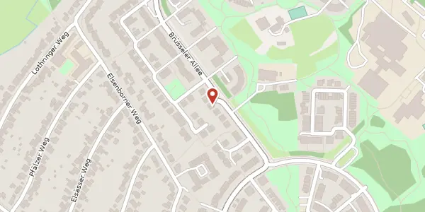 Karte der Umgebung von Brüsseler Allee 74, 45481 Mülheim an der Ruhr