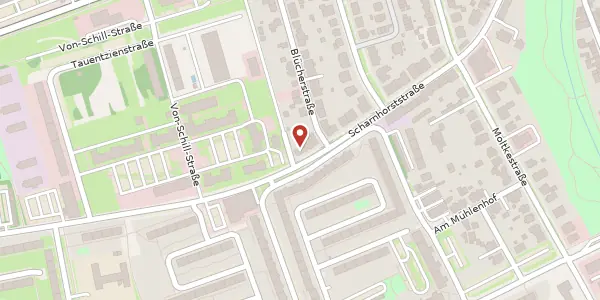Karte der Umgebung von Scharnhorststr. 34, 39576 Hansestadt Stendal
