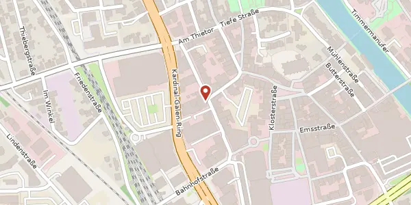 Karte der Umgebung von Poststr. 15a, 48431 Rheine