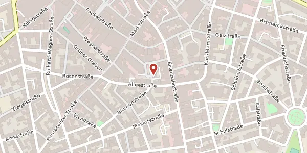 Karte der Umgebung von Raiffeisenstraße 9, 67655 Kaiserslautern