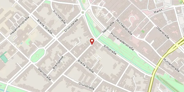 Karte der Umgebung von Kanalstr. 6, 41460 Neuss