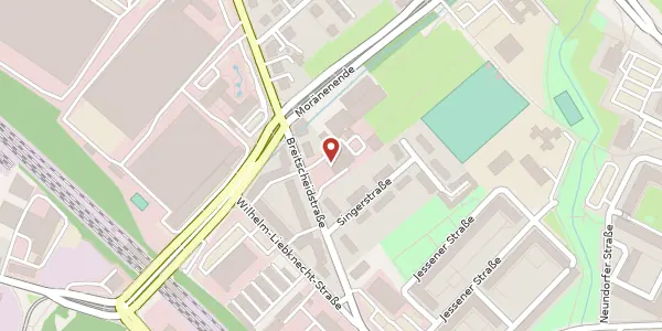 Karte der Umgebung von Breitscheidstraße 57, 01237 Dresden