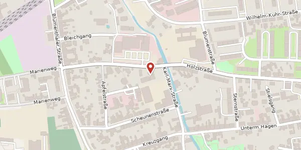 Karte der Umgebung von Fruchtstraße 13, 39288 Burg