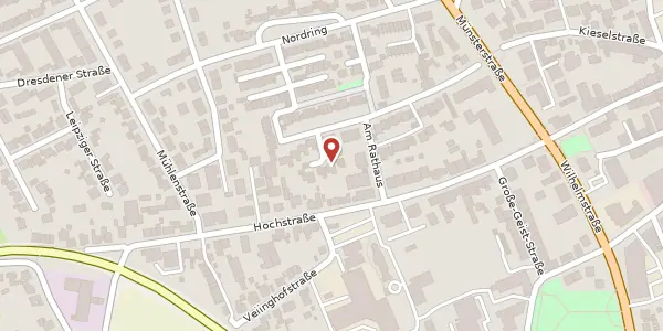 Karte der Umgebung von Liegnitzer Str. 5, 45731 Waltrop