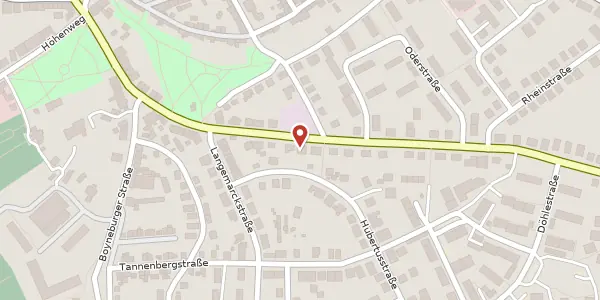 Karte der Umgebung von Gartenstraße 24, 37269 Eschwege