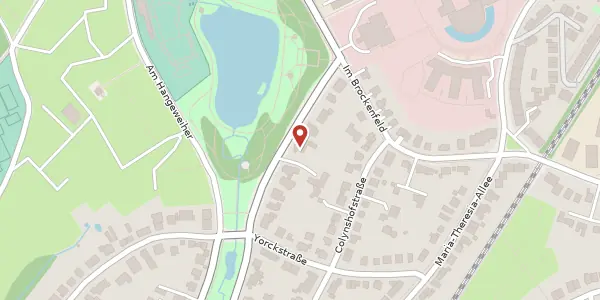 Karte der Umgebung von Kaiser-Friedrich-Allee 13a, 52074 Aachen