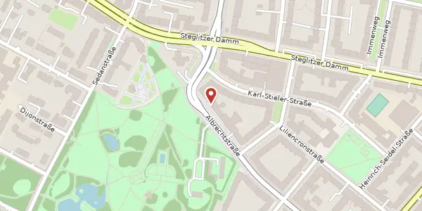 Karte der Umgebung von Albrechtstraße 83, 12167 Berlin