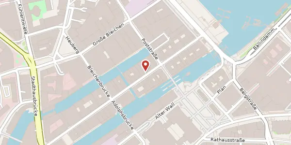 Karte der Umgebung von Neuer Wall 32, 20354 Hamburg