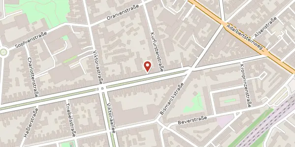 Karte der Umgebung von Oppenhoffallee 143, 52066 Aachen