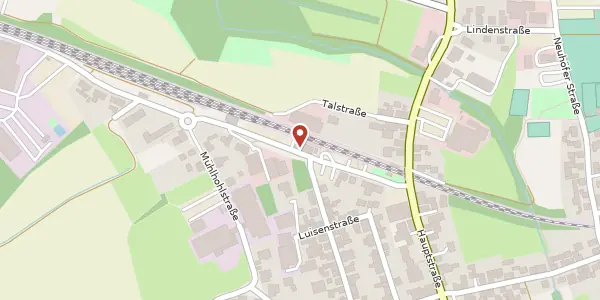 Karte der Umgebung von Bahnhofstraße 2, 75056 Sulzfeld