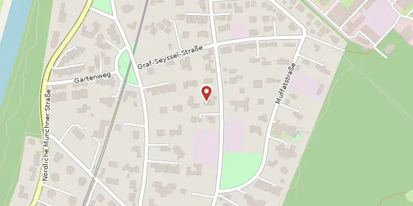 Karte der Umgebung von Gabriel-von-Seidl-Str. 26 b, 82031 Grünwald