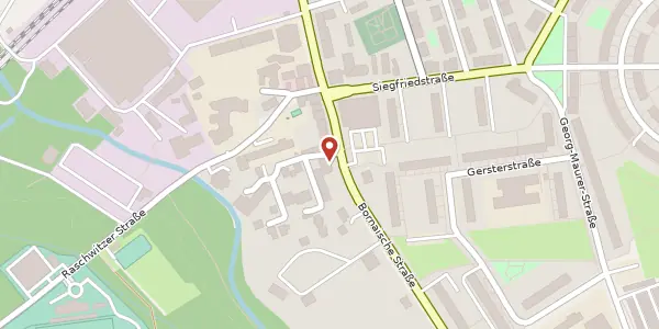 Karte der Umgebung von Bornaische Straße 134, 04279 Leipzig