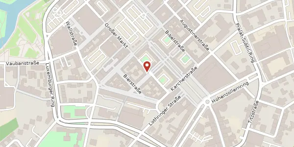 Karte der Umgebung von Sonnenstraße 17, 66740 Saarlouis