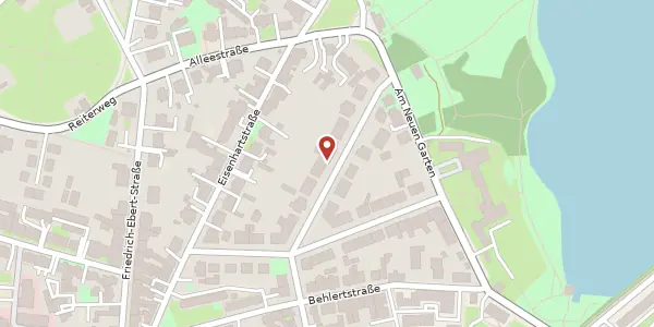 Karte der Umgebung von Hebbelstraße 27, 14469 Potsdam
