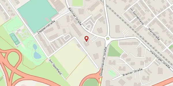 Karte der Umgebung von Berliner Str. 5, 65760 Eschborn