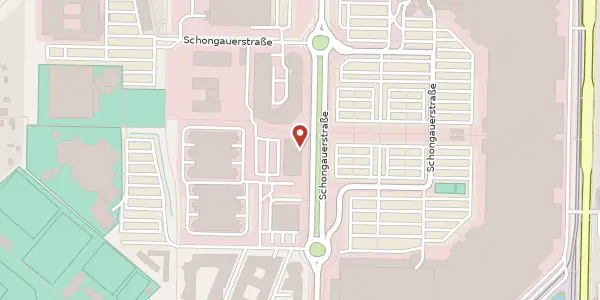 Karte der Umgebung von Schongauerstraße 29 - 31, 04328 Leipzig