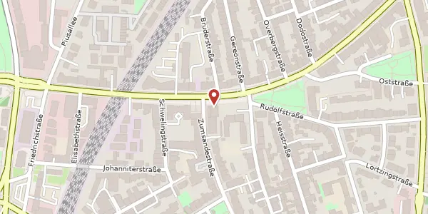 Karte der Umgebung von Warendorfer Str. 24 a, 48145 Münster