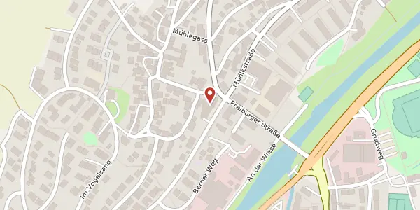 Karte der Umgebung von Luckestraße 1 a, 79541 Lörrach
