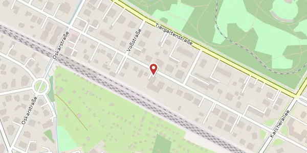 Karte der Umgebung von Wiener Straße 114-116, 01219 Dresden