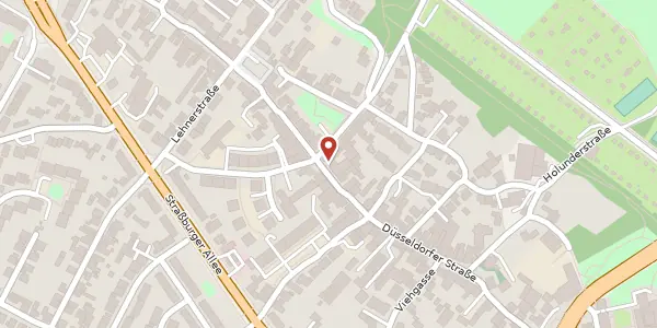 Karte der Umgebung von Düsseldorfer Str. 58, 45481 Mülheim an der Ruhr