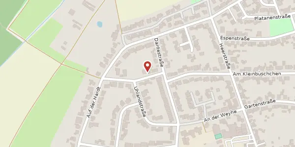 Karte der Umgebung von Von-Kleist-Str. 6, 41542 Dormagen