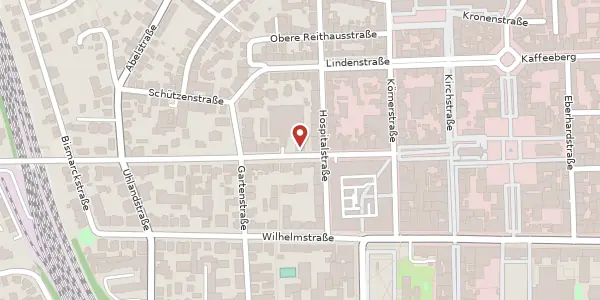 Karte der Umgebung von Asperger Straße 22, 71634 Ludwigsburg
