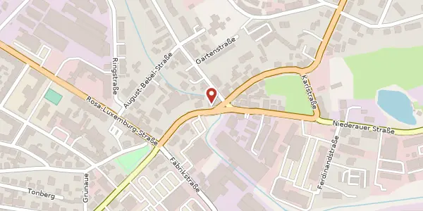 Karte der Umgebung von Großenhainer Straße 57, 01662 Meißen