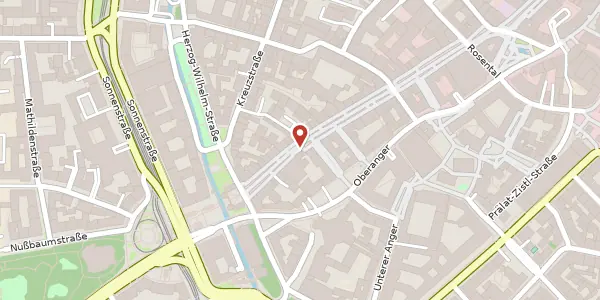Karte der Umgebung von Sendlinger Str. 33a, 80331 München
