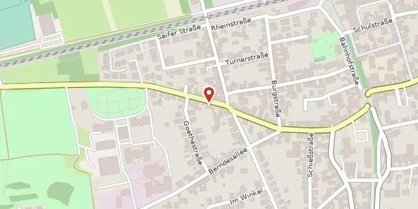 Karte der Umgebung von Binger Straße 32, 55262 Ingelheim am Rhein