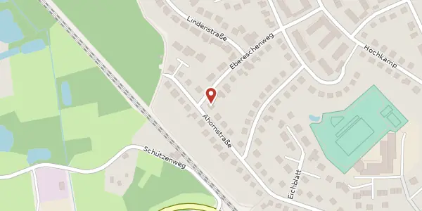 Karte der Umgebung von Ahornstraße 36, 23701 Eutin