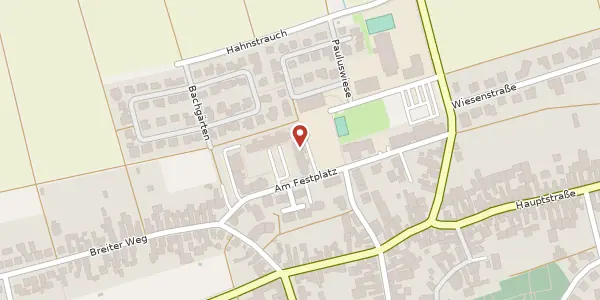 Karte der Umgebung von Am Festplatz 11 b, 35440 Linden