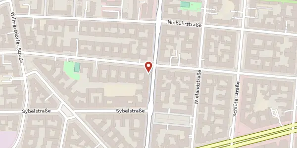 Karte der Umgebung von Leibnizstraße 60, 10629 Berlin