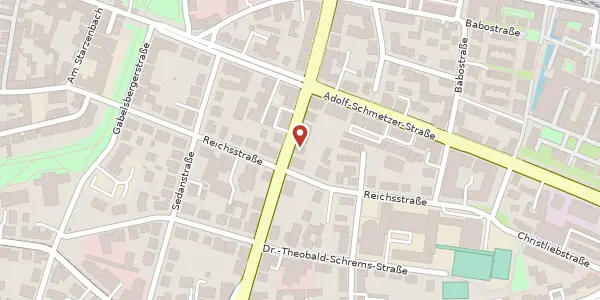 Karte der Umgebung von Weißenburgstr. 13, 93055 Regensburg