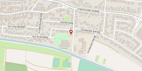Karte der Umgebung von Frauenwaldstr. 9, 61231 Bad Nauheim