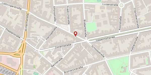 Karte der Umgebung von Lothringerstraße 106, 52070 Aachen
