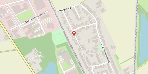 Karte der Umgebung von Grenzstr. 18, 40670 Meerbusch