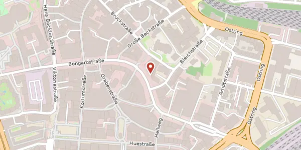 Karte der Umgebung von Bongardstr. 33, 44787 Bochum