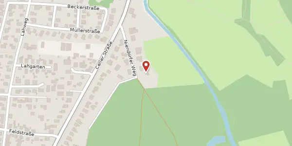 Karte der Umgebung von Niendorfer Weg 7, 29525 Uelzen
