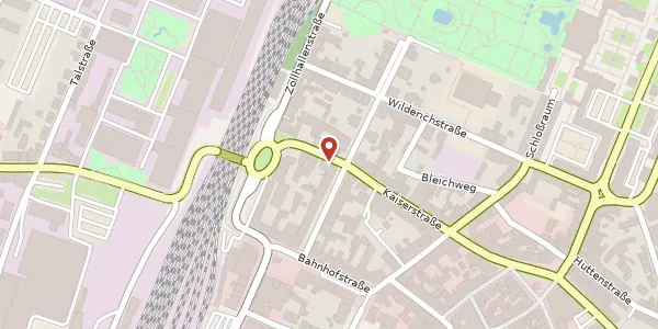 Karte der Umgebung von Kaiserstr. 8, 76646 Bruchsal