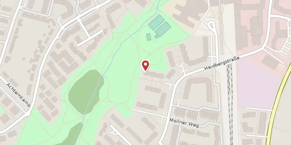 Karte der Umgebung von Heidbergstraße 55, 22846 Norderstedt