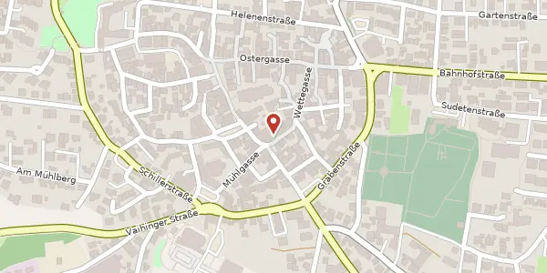 Karte der Umgebung von Wettegasse 3, 71706 Markgröningen