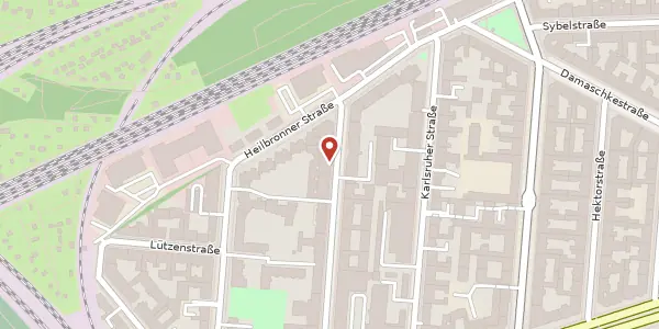 Karte der Umgebung von Katharinenstraße 17, 10711 Berlin