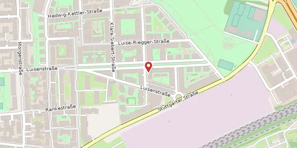 Karte der Umgebung von Melitta-Schöpf-Straße 2, 76137 Karlsruhe
