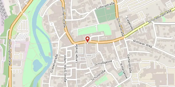 Karte der Umgebung von Karlstraße 6, 74564 Crailsheim