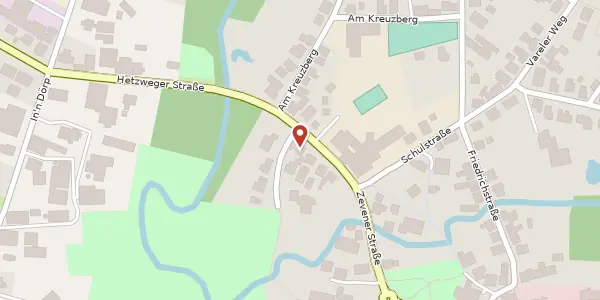 Karte der Umgebung von Zevener Straße 29, 27383 Scheeßel