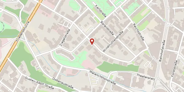 Karte der Umgebung von Weststraße 33, 08523 Plauen