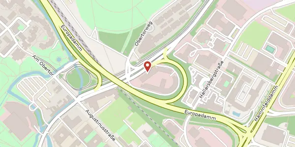 Karte der Umgebung von Stresemannallee 6, 41460 Neuss